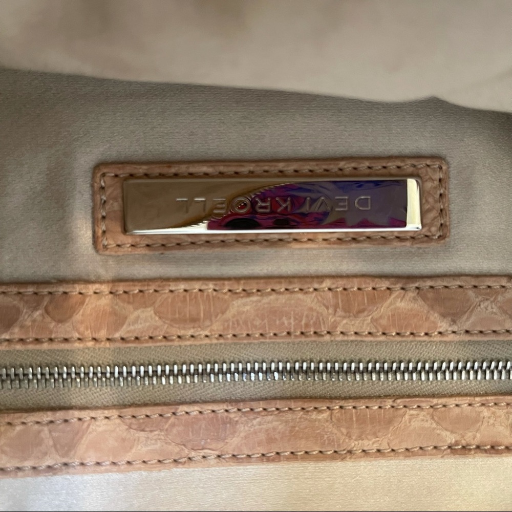 Devi Kroell Nude Python Bag - Picture 7 of 9